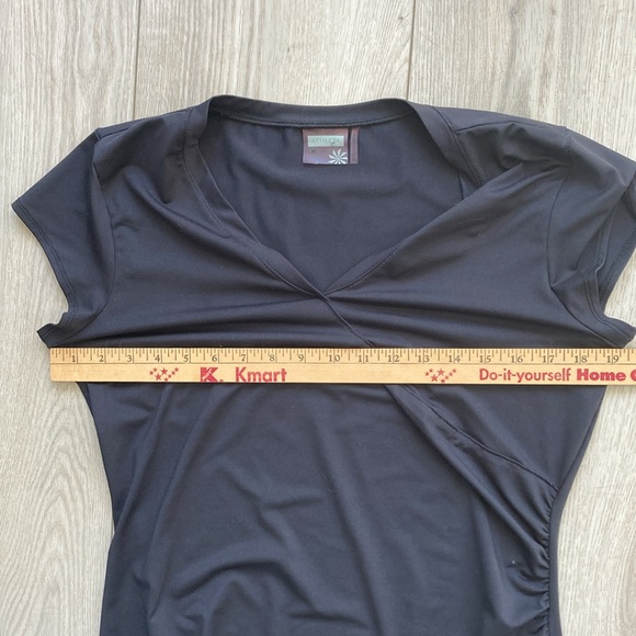 Athleta Black Dress Size Medium Tall EUC - Picture 7 of 8